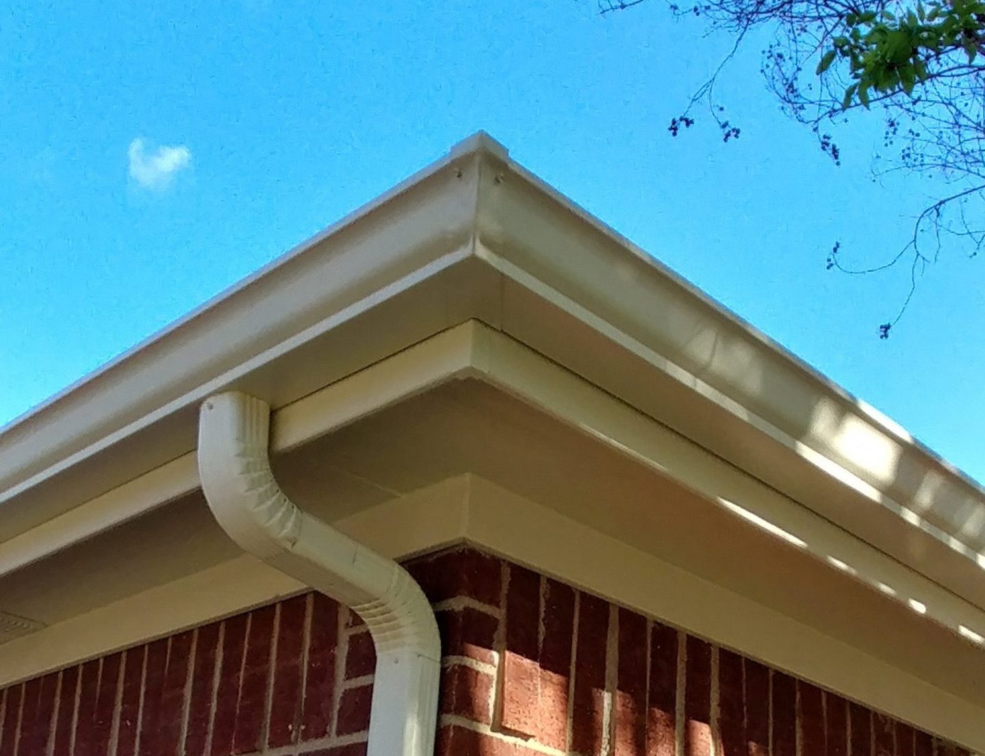 fascia and soffit of a house